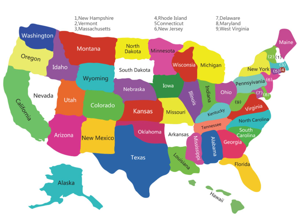 美國公司注冊哪個州好？美國公司注冊差別？